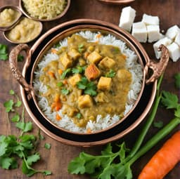 Paneer Kurma Biryani