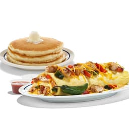 Chicken Fajita Omelette