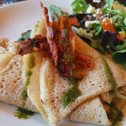 Cheese Bacon Crepe