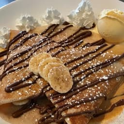 Banana Chocolate Crepe
