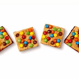 Cookie Dough Brownie Made With M&m’s® Minis Chocolate Candies