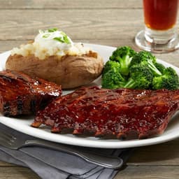 Slow-Roasted Sirloin* & Baby Back Ribs