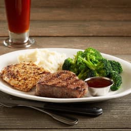 Slow-Roasted Sirloin* and Chicken