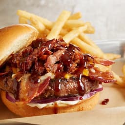 Hickory Brisket and Bacon Burger*