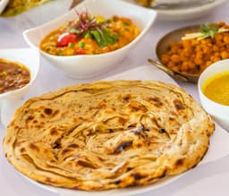 Ajwain Lacha Paratha